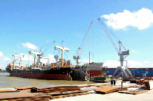 Dockyard in vietnam