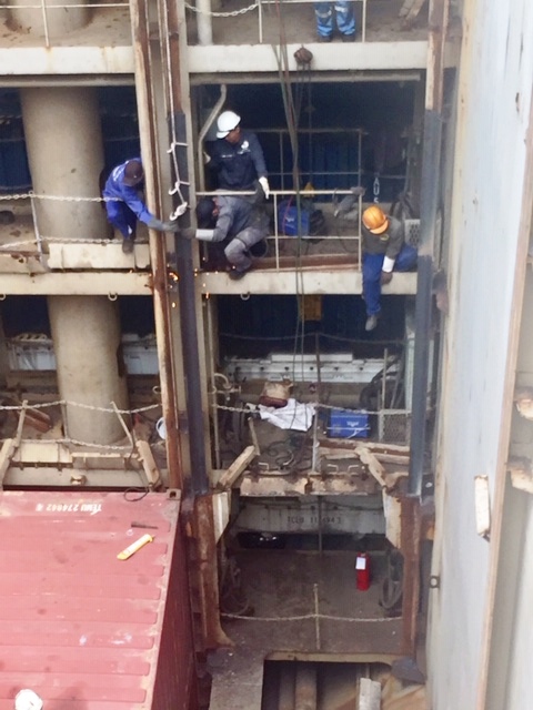 Repair Cell Guide for Container Vessel  in Haiphong - Vietnam